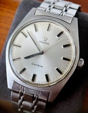 Omega Geneve - Silver with rare original bracelet - Ref: 135.041