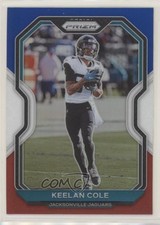 2020 Panini Prizm Red White & Blue Prizm Keelan Cole #96 uk2