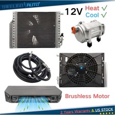 12v Car Air Conditioner Electric Brushless Fan Motor Underdash Ac Unit Heatcool 12v Car Air Conditioner Electric Brushless Fan Motor Underdash Ac Unit Heatcool