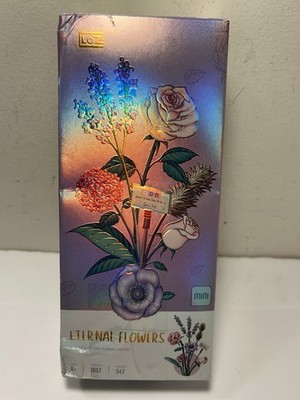 Loz Mini Building Blocks Kit Flower Bouquet Set Eternal Flowers 547 Pc