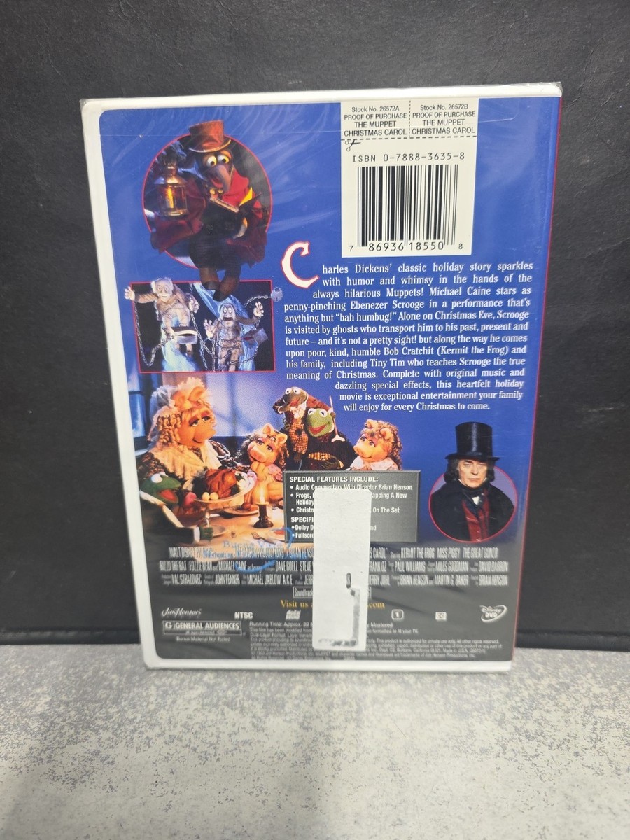 The Muppet Christmas Carol (DVD, 2002) for sale online | eBay