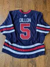 Brenden Dillon Winnipeg Jets 2023/24 Navy Alternate Set 1 Game Worn Jersey