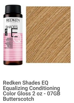 1 pcs Redken Shades EQ Gloss 07GB Butterscotch Hair Color