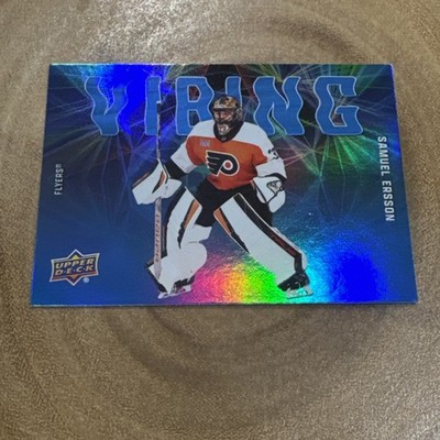 2025-26 Upper Deck Series 2 Samuel Ersson Vibing #VB-5 Philadelphia Flyers
