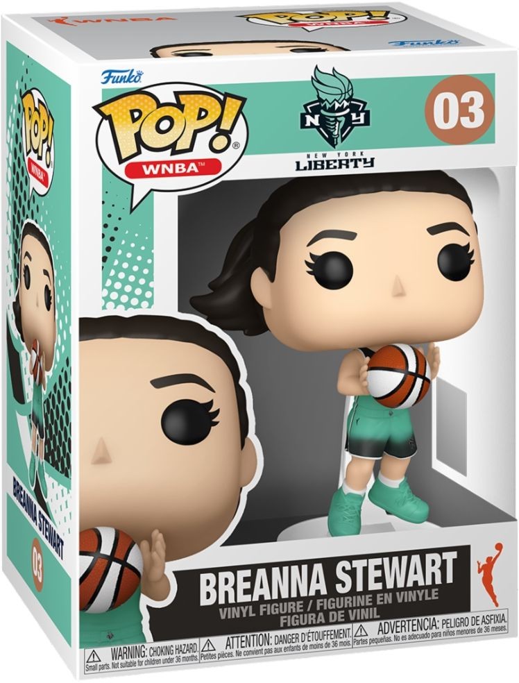 Gadget - Basketball: Funko Pop! - WNBA - Liberty - Breanna Stewart (Vinyl Figure