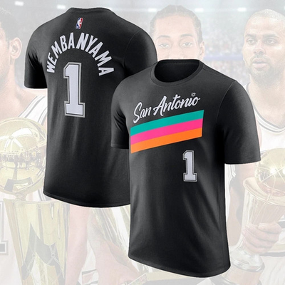#ad San Antonio Team 2025 26 City Edition Player Name amp; Number: Wembanyama $22.49
