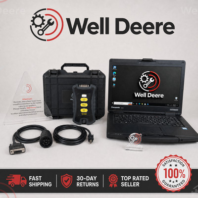New version For John Deere EDL V3 Pro Diagnostic Tool with V5.4 AG+CF and CF54