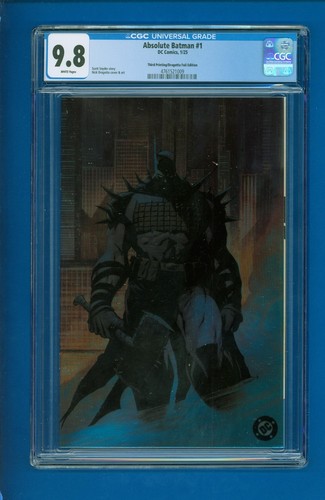 ABSOLUTE BATMAN #1 - 3rd Printing Dragotta Foil - CGC 9.8 DC Comics Scott Snyder