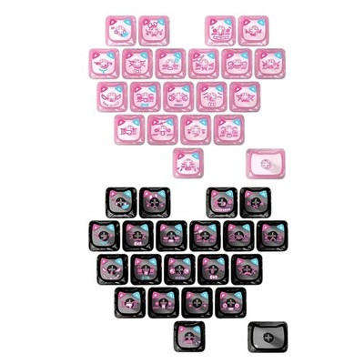 Gaming & Office Keycaps 21Keys With Shinings Cats Motifs Comfort Focused Tactile