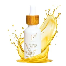 100% Organic Tsubaki Face Oil & Under-Eye Serum. Jojoba, Calendula, & Rice Br...