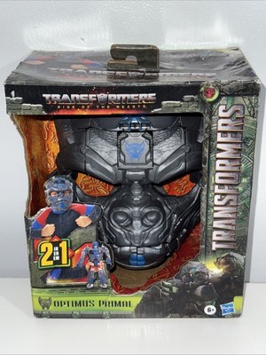 Transformers: Rise of the Beasts 2-in-1 Optimus Primal Role Play Mask