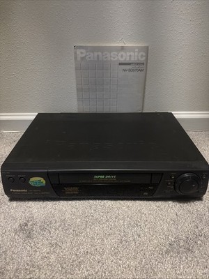 その他 panasonic super dvc Panasonic NV-SD570 Super Drive VCR VHS Multi-System - PAL MESECAM