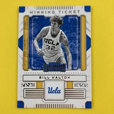 Bill Walton 2020 Panini Contenders Draft Picks Winning Ticket #28 UCLA Bruins