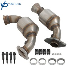 Front Left Right Side Catalytic Converters For 2002 2003 Jeep Liberty 3.7l V6