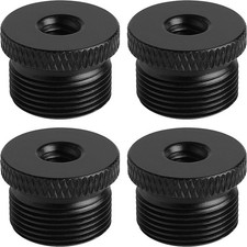 4 Pack Mic Stand Adapter 1/4 Female to 5/8 Male Screw Adapter Thread Tripod