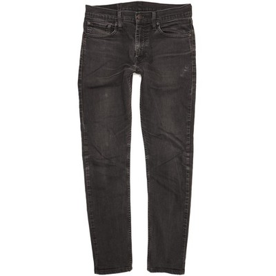 Levi's 512 Herren Jeans schwarz Tapered Slim Stretch W32 L31 (108165)