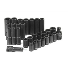 Grey Pneumatic 1430mrd 12 Drive 30-piece Standarddeep Metric Set Grey Pneumatic 1430mrd 12 Drive 30-piece Standarddeep Metric Set
