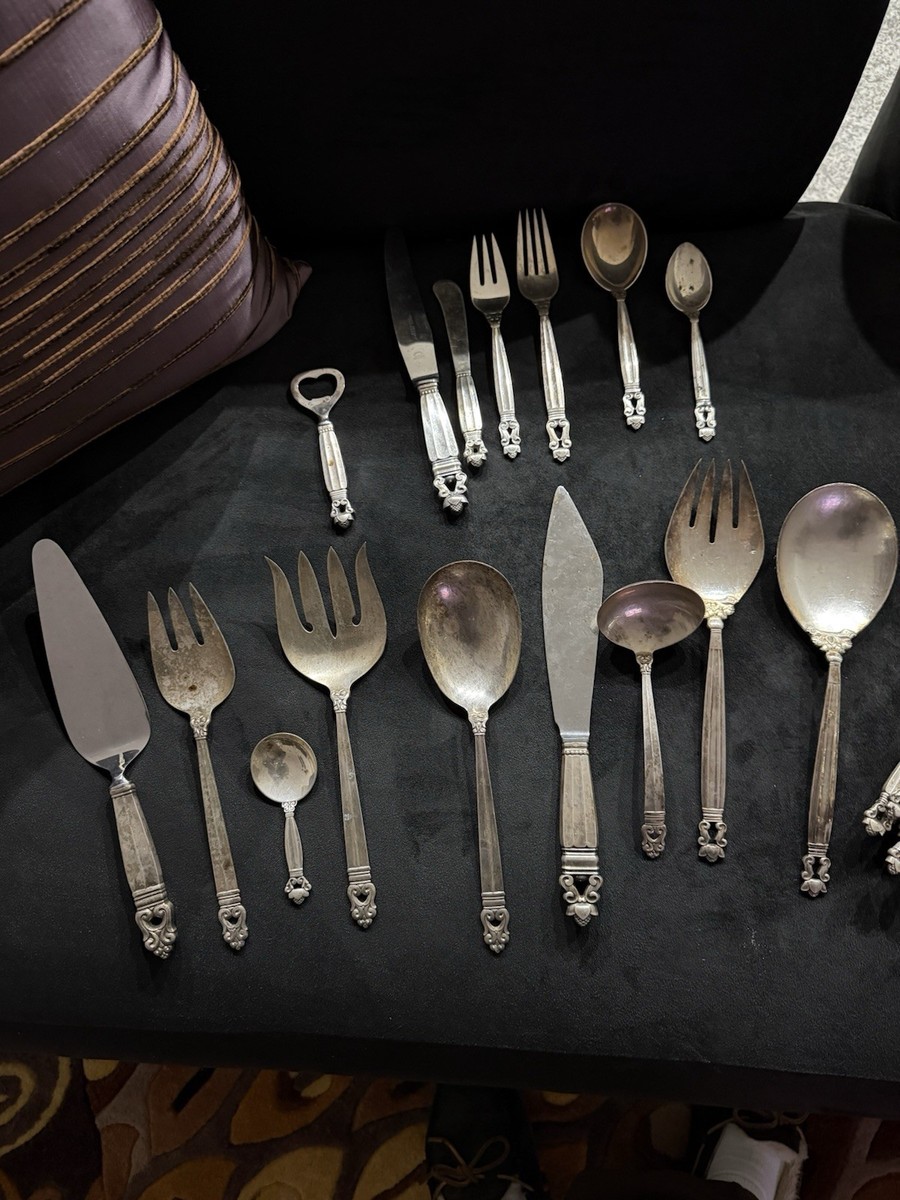 Georg Jensen ジョージジェンセンACORN フォーク 2本セット Acorn