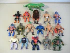 He-Man Vintage 1980s MOTU 17 Figure Used Lot AS-IS