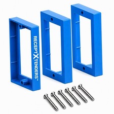 1/2" Single Gang Outlet Box Extenders with Screws, UL Listed, Electrical Box ...