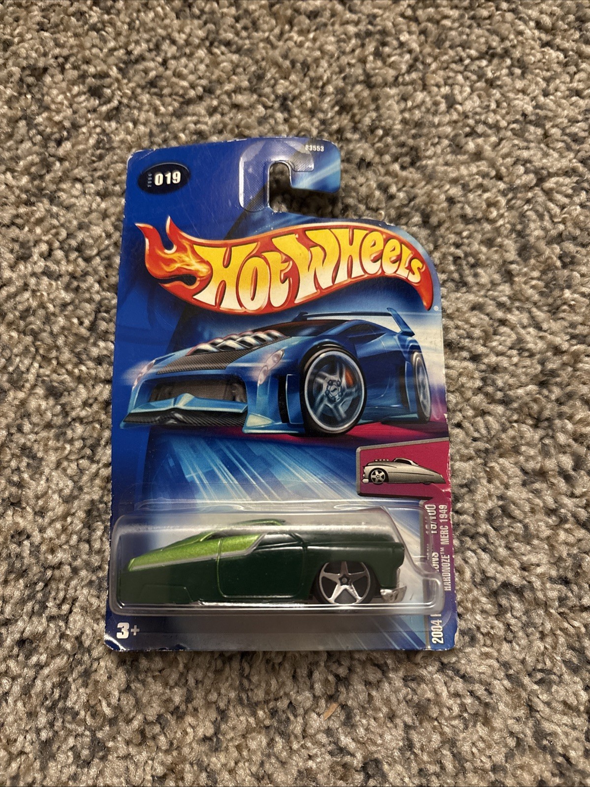 2004 Hot Wheels #019 First Editions Hardnoze Merc 1949