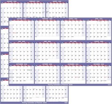 2026 Dry Erase Calendar   Large Yearly Wall calendar 2026, 38.2'' x 25.2'', 2-