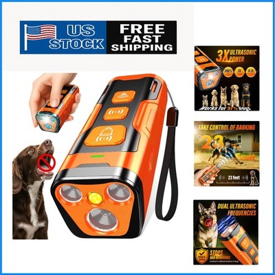 Humane Dog Bark Control Device - 6 Training Modes, Compact & Lightweight