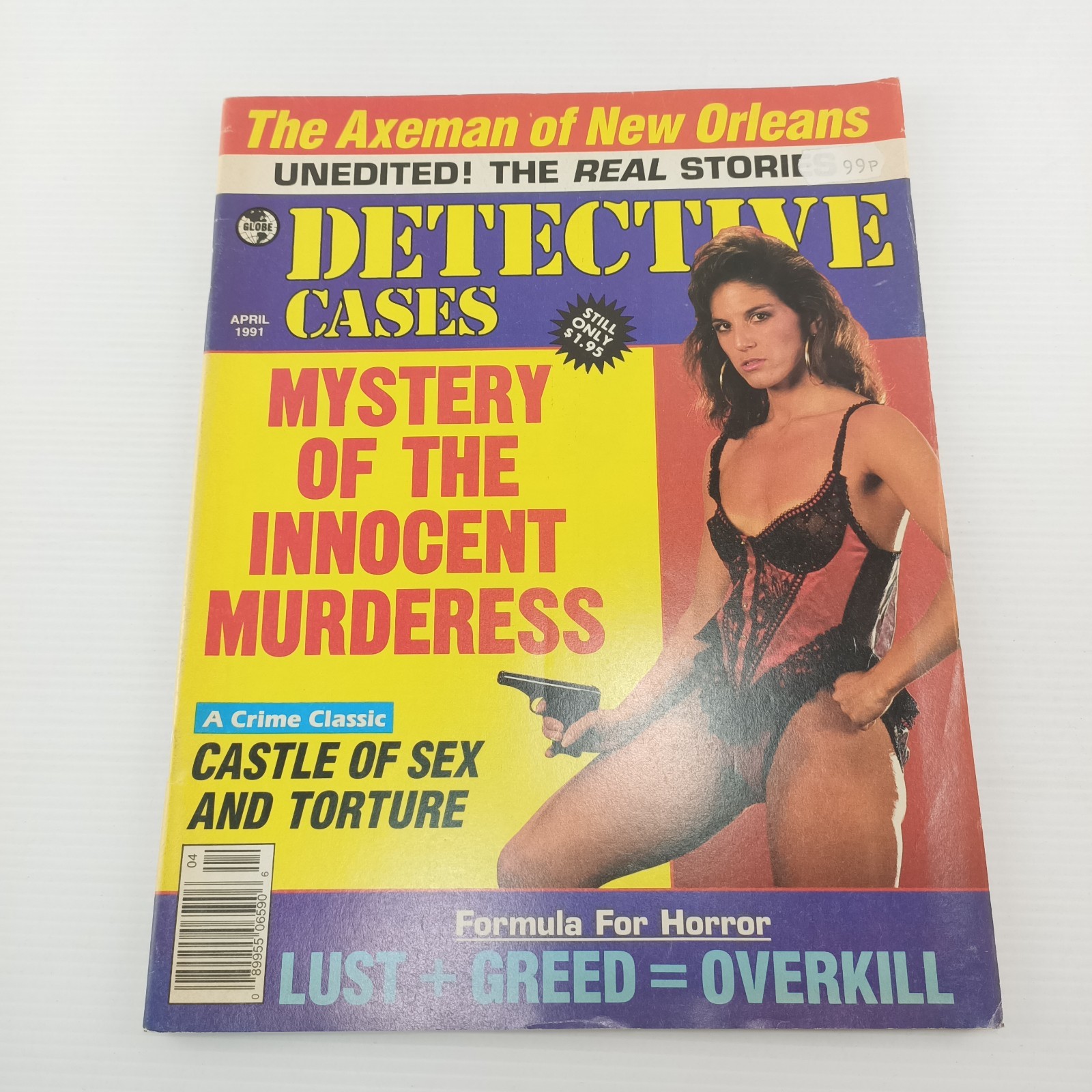 5x Detective Cases 1991 Complete True Crime Magazine Bundle Murder Sex Torture image 4