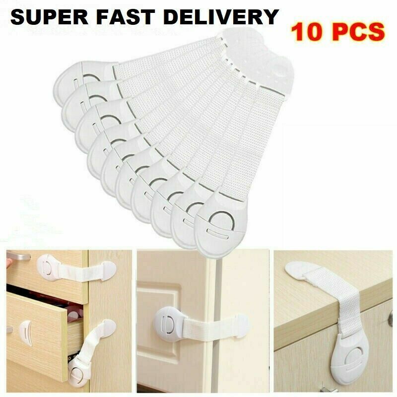 10x Safety Baby Kid Child Lock Proof Max 71% OFF Drawer Fri Cupboard Max 75% OFF Cabinet