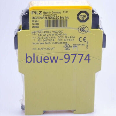 NEW PILZ PNOZ X2.8P 24-240VAC/DC 3n/o 1n/c 777302 Safety Switch | eBay