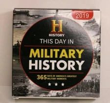 2019 History Channel This Day in Military History Boxed Calendar