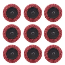 2" Roll Lock Sanding Disc Quick Change Conditioning Surface Cleaning Medium Grit