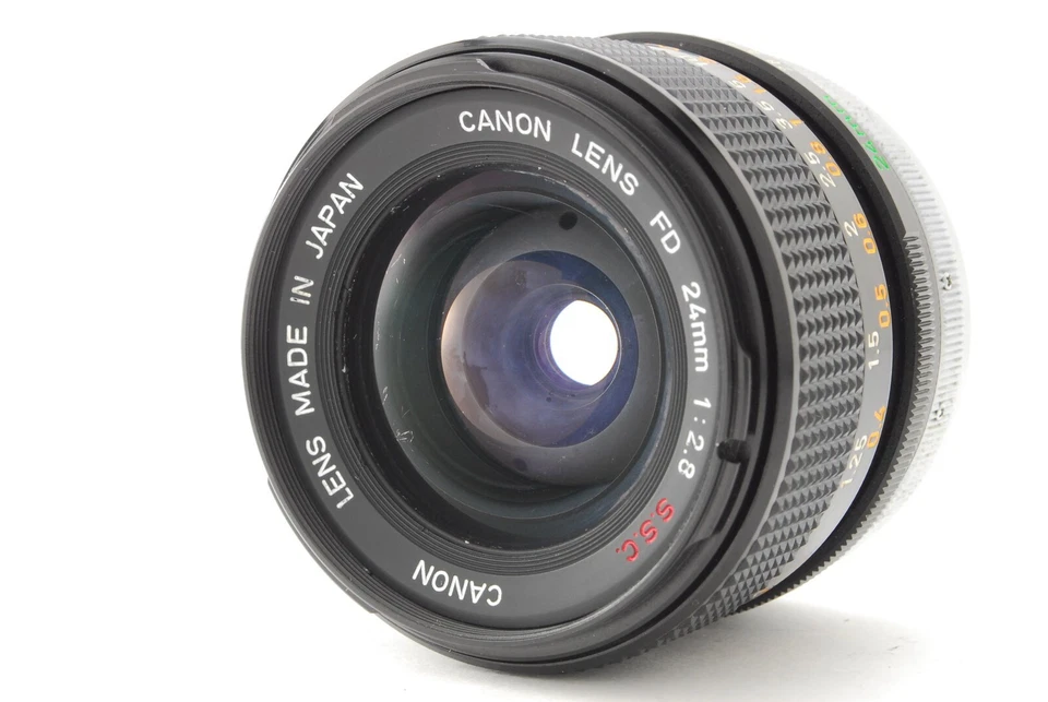 【EXC＋５】Canon FD 24mm F2.8 S.S.C. SSC Wide Angle Lens For FD Mount From JAPAN - Image 2 of 4
