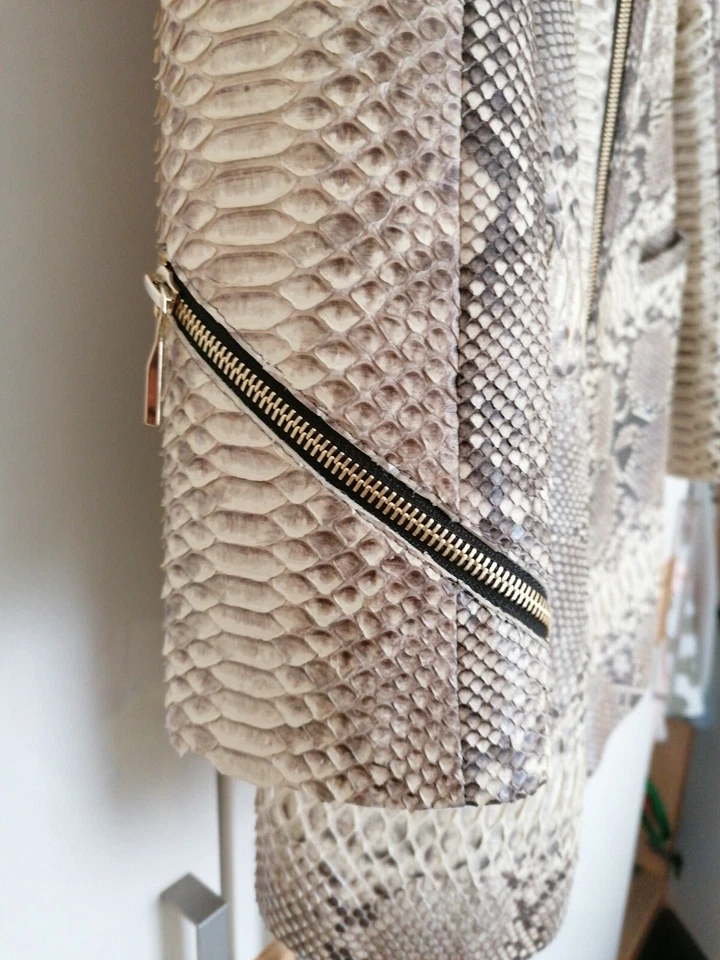 PONTO MK Python Lederjacke Gr. S NEU! Hoher NP! - Bild 4 von 4