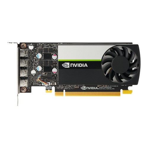 3536403384722 PNY VCNT1000-SB NVIDIA T1000 4GB GDDR6 4x MINI DISPLAYPORT PCI EXP - Picture 5 of 7