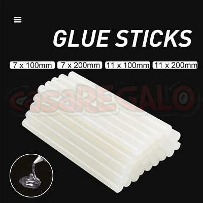 Bulk Clear Hot Melt Glue Sticks Adhesive Craft Stick Glue Gun 7mm 11mm 200mm Au - image 1 of 4