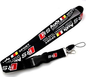 JDM MUGEN POWER Racing NYLON 2 SIDE Lanyard Neck Strap KeyChain Quick Release