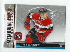 2018-19 Upper Deck CHL  Memorial Cup Ambitions #CA-2 Tye Felhaber (Dallas Stars)