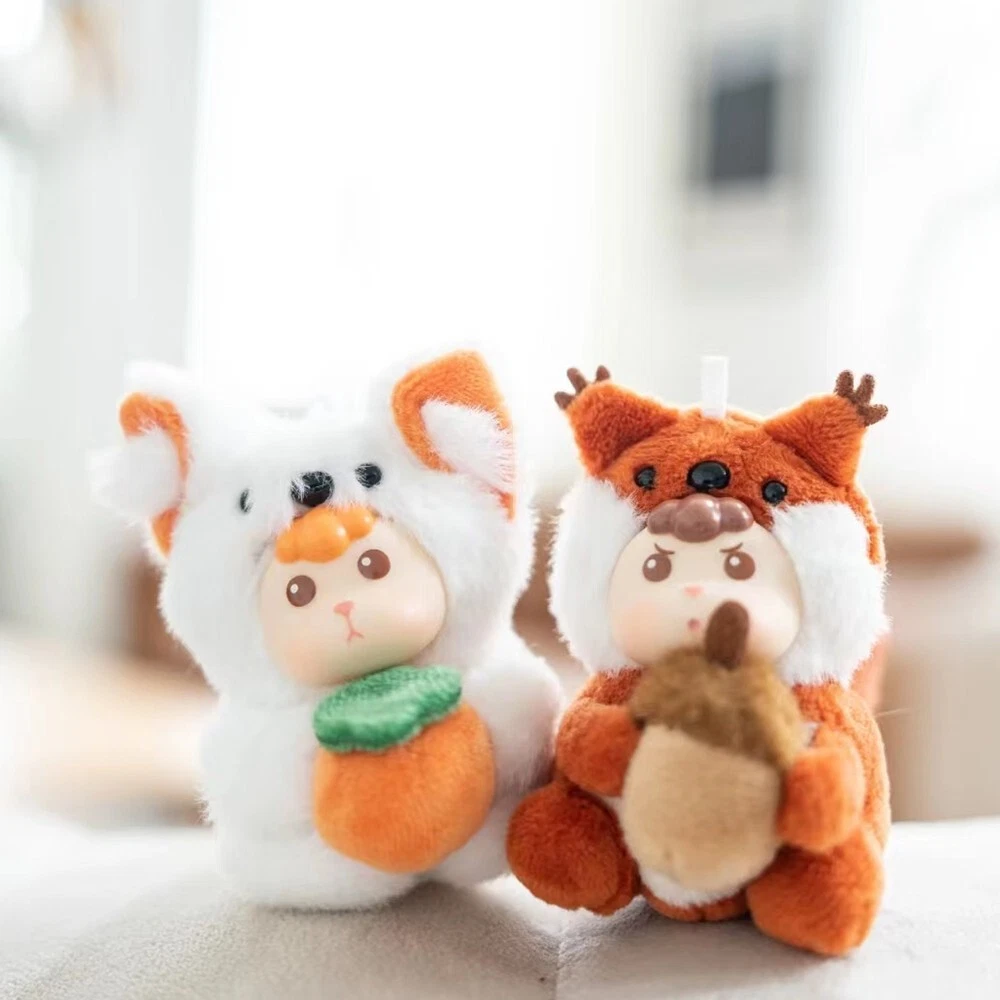 【ちびたん さま】vintage ୨୧ * オレンジブラウンの瞳の ブタさん Bestie Lamb Roaring Zoo Blind Box Mystery Figures Action Cute Toys