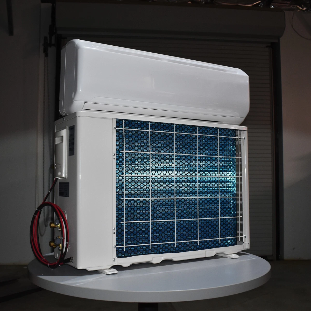 48V DC battery powered 1 Ton Mini Split Air Conditioner 12,000 BTU/h Heat  Pump | eBay