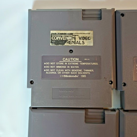  Sports Game Nintendo LOT NES 10 Yard 5 Screw Bases Loaded Hoops Play Action 