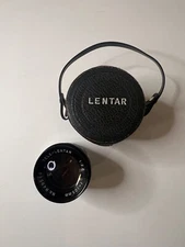 Tele Lentar F2.8 105mm Telephoto Lens Screw Mount With Original Case