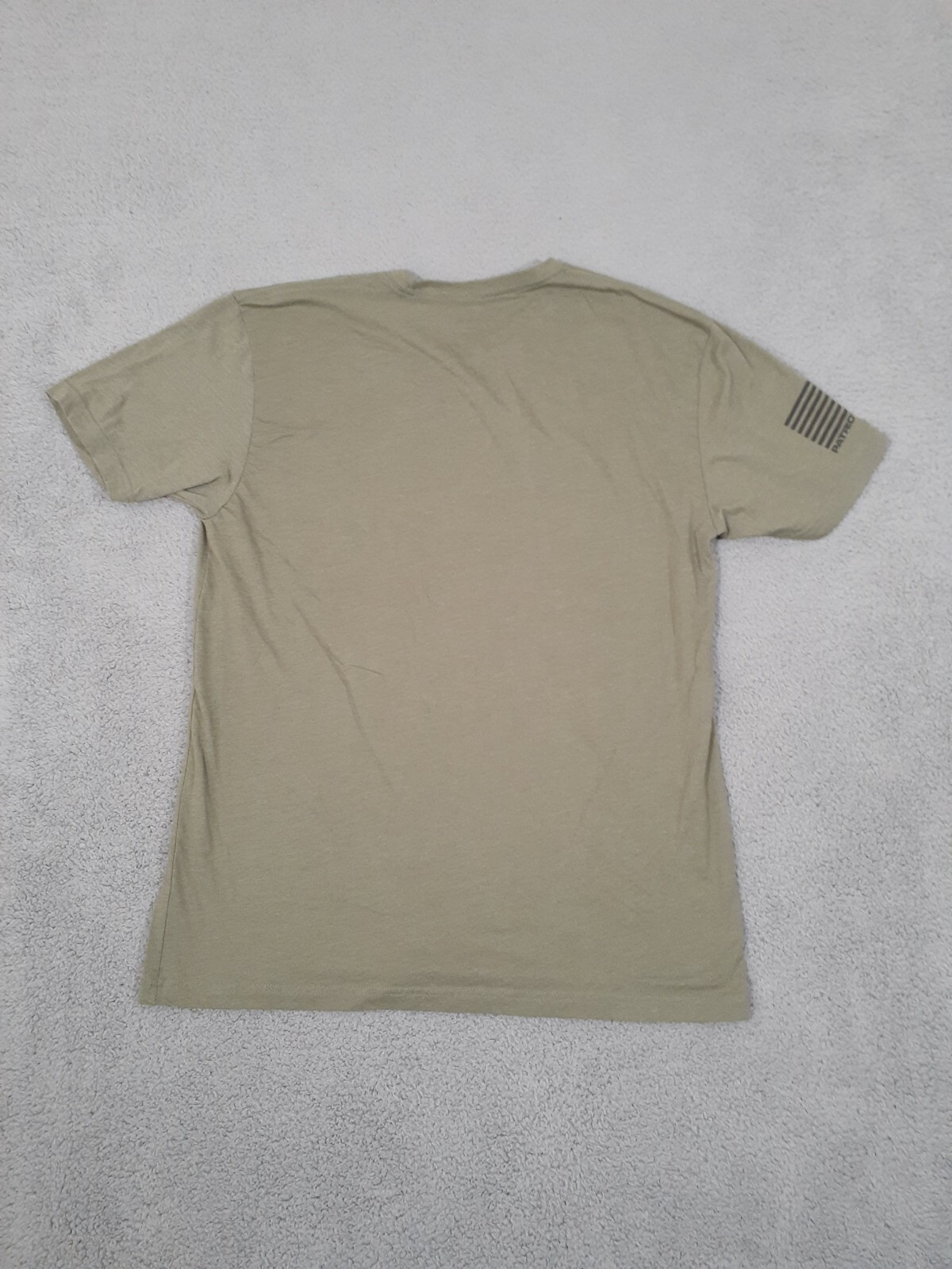Patriot Crew Shirt Mens Extra Large Green Freedom Is Priceless American Pride