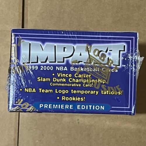 SkyBox Impact Premiere Edition 1999 sigillato nuovo NBA Basketball Hobby Box 36 confezioni - Foto 5 di 11