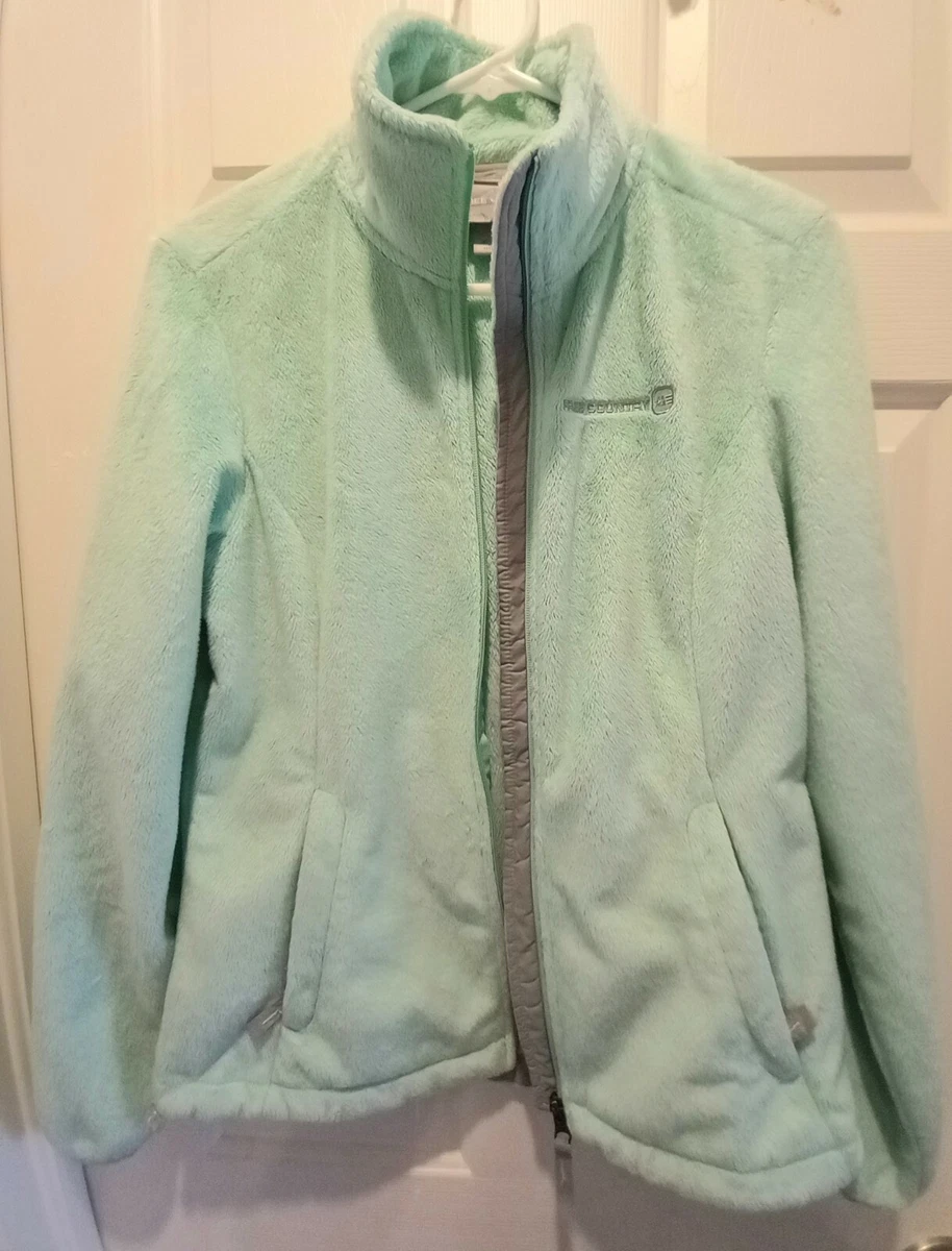 Women's fleece jacket top with inside pockets