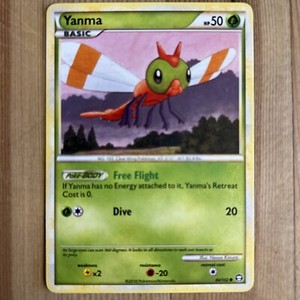 Yanma - 84/102 - Common NM, English Pokemon Triumphant