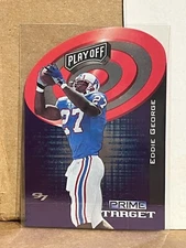 Eddie George 1997 Playoff Zone Red Prime Target Insert #8 RARE SP 1:1920