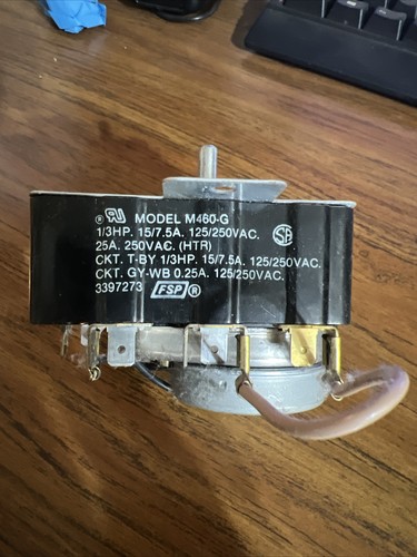 WHIRLPOOL DRYER TIMER PART # 3397273 - Bild 1 von 3