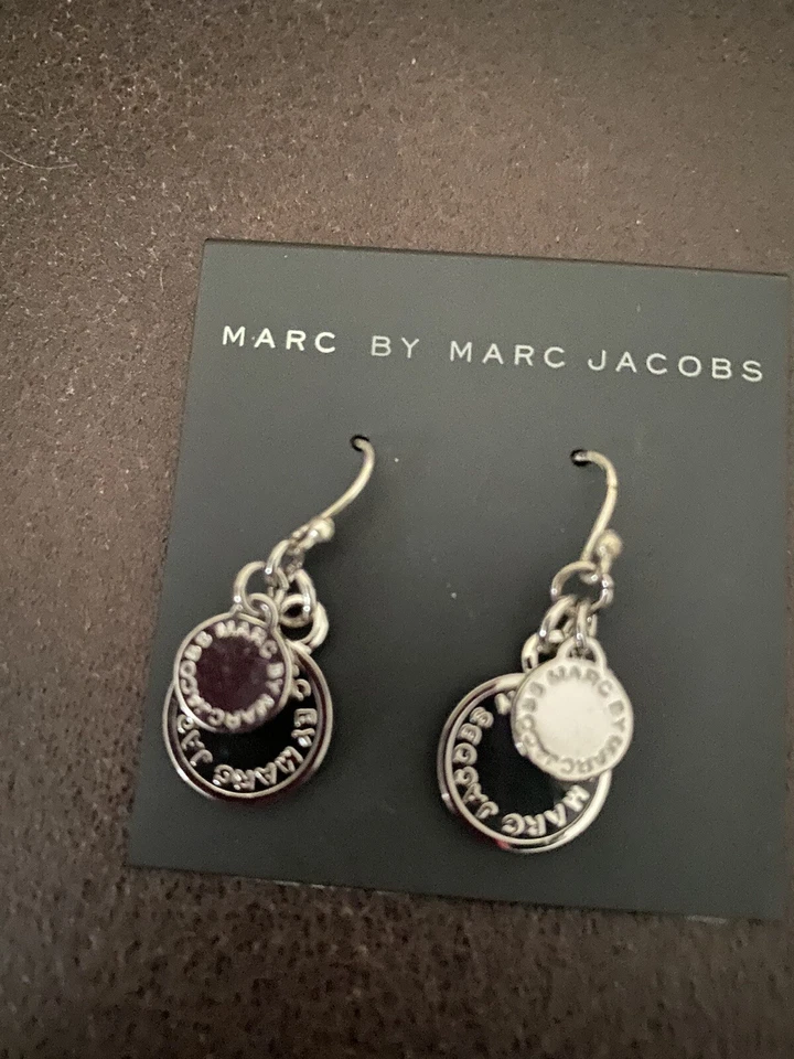 Pendientes colgantes de plata Marc By Marc Jacobs, ¡¡Nuevos!!! Foto 2 de 3