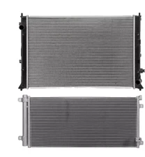 For 2016 - 2021 HONDA CIVIC Radiator & Condenser 1.5L set